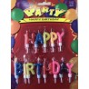 Lumanare Happy Birthday