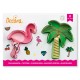Decupatoare flamingo si palmier