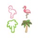 Decupatoare flamingo si palmier