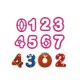 Set 9 decupatoare cifre