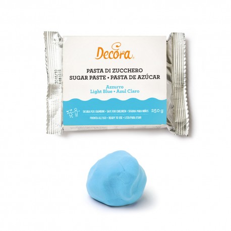 Pasta de zahar 250 gr ALBASTRU
