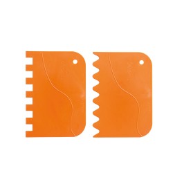 Set 2 spatule: ondulat si pieptan
