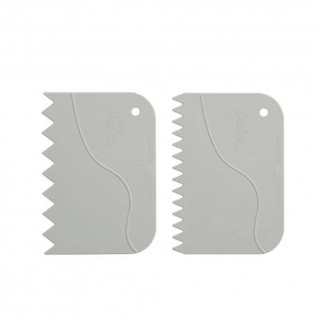 Set 2 spatule cu dinti