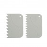Set 2 spatule cu dinti