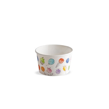 Cupa din carton pentru inghetata 250 cc