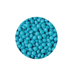Mini lentile din ciocolata - Albastru