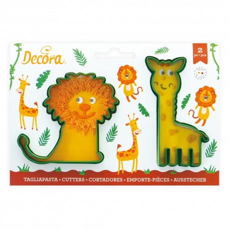 Decupator leu & girafa