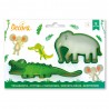 Decupator elefant & crocodil