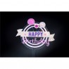 Cake topper Happy Birthday