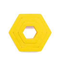 Decupator hexagon 3 buc