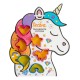 Set 6 decupatoare Unicorn love