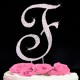 Cake topper litera