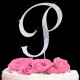 Cake topper litera