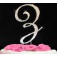 Cake topper litera