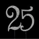 Cake topper 25