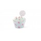 Set cupcakes wrappers - Fantasie Floreali