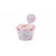 Set cupcakes wrappers - Fantasie Floreali